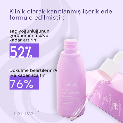 Laliva Doğal Saç Uzatma Serumu